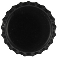 BottleMark Custom Bottle Caps and Labels: Shop Item: Plain Black Oxy Caps